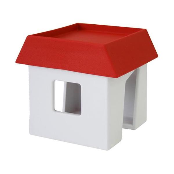 ■お家のカタチをした小さな「APYUI MULTI STAND」は、キッチンを快適にスマートにしてくれる優れもの■キューブ型の本体、屋根型トレイの向きなどを変えることで機能が変身!■フライパンや鍋、ホットプレートのフタをしっかりスタンド■向...