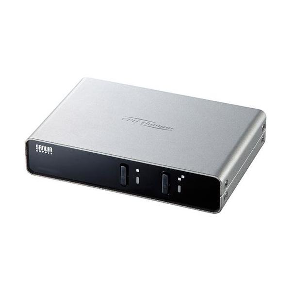 サンワサプライ SW-KVM2LPN2 パソコン自動切替器 2:1