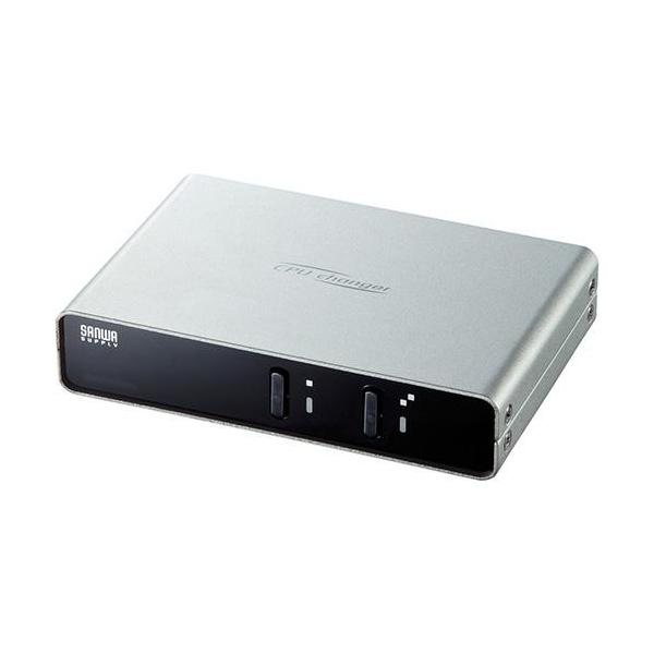 サンワサプライ SW-KVM2LUN2 パソコン自動切替器 2:1