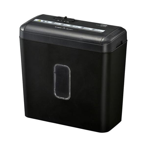 [Release date: April 1, 2019]■細断サイズ4×40mmのクロスカットシュレッダー■A4サイズ、コピー用紙5枚まで対応■ダストボックス容量は8リットル