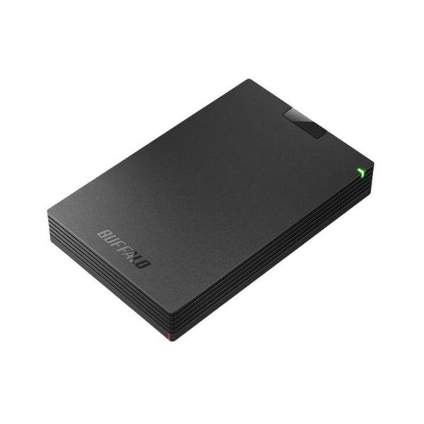 バッファロー(BUFFALO) HD-PCG2.0U3-GBA ブラック ポータブルHDD 2TB USB3.1 Gen1 /3.0/2.0接続