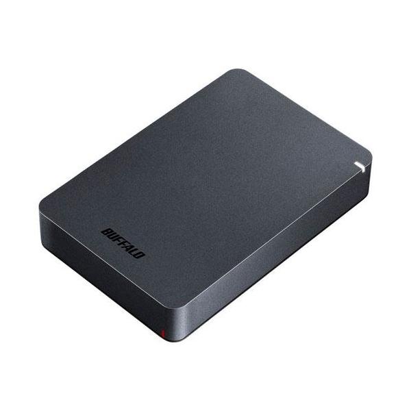 バッファロー(BUFFALO) HD-PGF4.0U3-GBKA ブラック ポータブルHDD 4TB USB3.1 Gen1 /3.0/2.0接続 耐衝撃