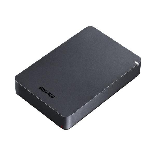 バッファロー(BUFFALO) HD-PGF5.0U3-GBKA ブラック ポータブルHDD 5TB USB3.1 Gen1 /3.0/2.0接続 耐衝撃