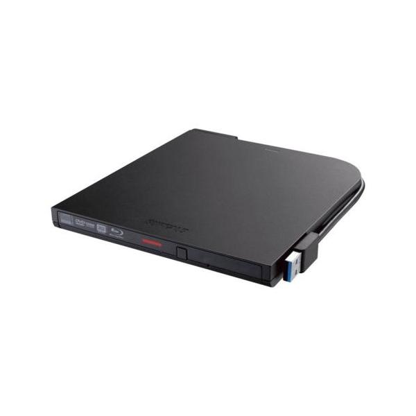 バッファロー(BUFFALO) BRXL-PTV6U3-BKB ブラック USB3.2 Gen1 対応 ポータブルBD 書込ソフト添付