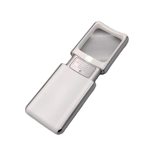 [Release date: April 1, 2023]■スライドさせると自動でライトが点灯する使いやすいポケットルーペです。■軽量・コンパクトなので外出時のチョットした細かい文字の調べ物などに重宝します。■色は黒・白の2種類からお選び頂...