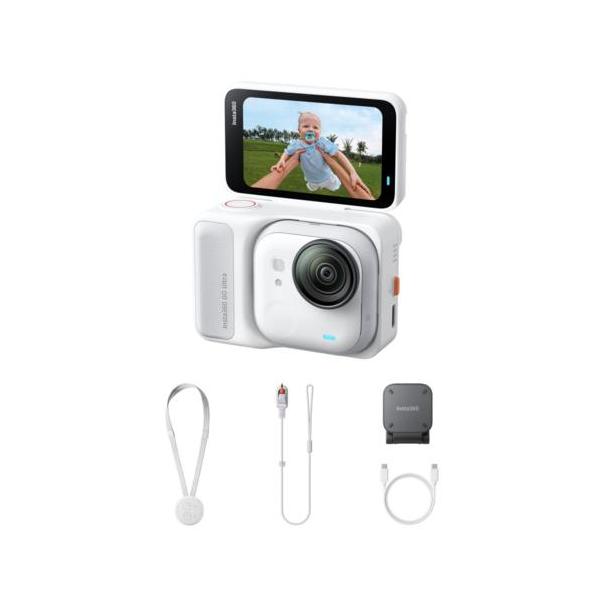 Insta360 Insta360 GO ULTRA アークティックホワイト 4Kアクションカメラ 通常バンドル CINSABEA-GOUltra01 国内正規品
