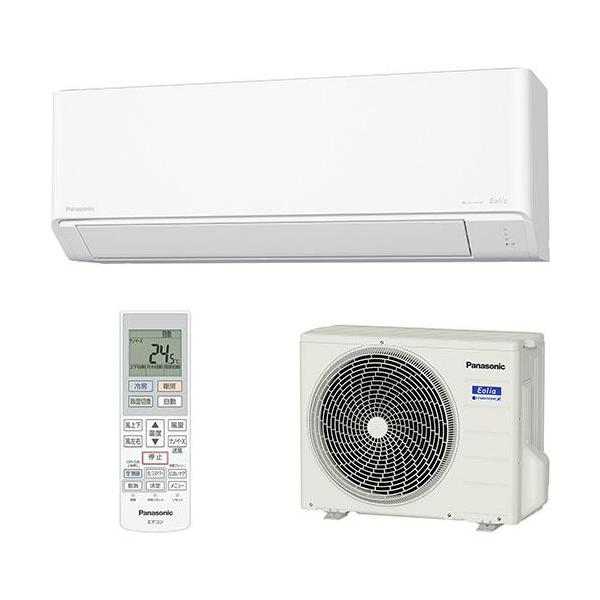 パナソニック(Panasonic) エアコン 14畳用 4kW パナソニック Eolia エオリア CS-406DJR2-W クリスタルホワイト 電源200V[配送のみ/設置工事なし]