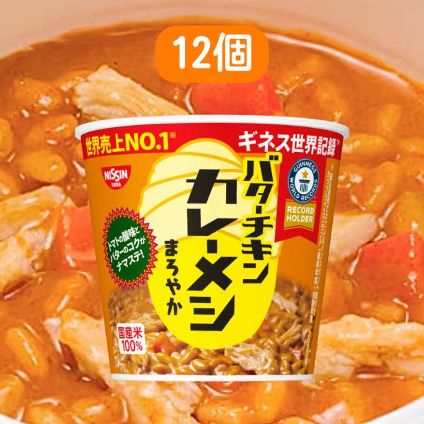 カレーメシ バターチキン ■賞味期限2026.8.27■ 100g 12個セット カレーメシバターチキン まろやか 日清 バターチキンカレー