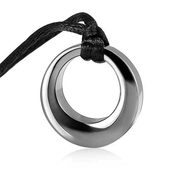 【並行輸入品】Circle of Life Eternityアッシュ記念品UrnペンダントネックレスステンレススチールCremains Urnネ