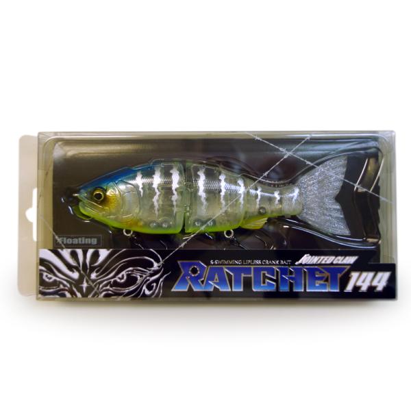 GAN CRAFT（ガンクラフト） ラチェット144 #05 ブルーバッククリアー