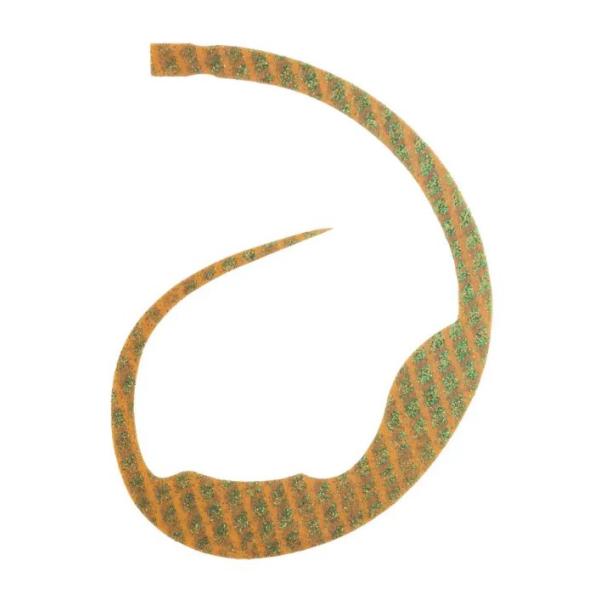 他サイト： スタート シリコンネクタイ マジカーリー #15 グリーンラメスケールの商品画像