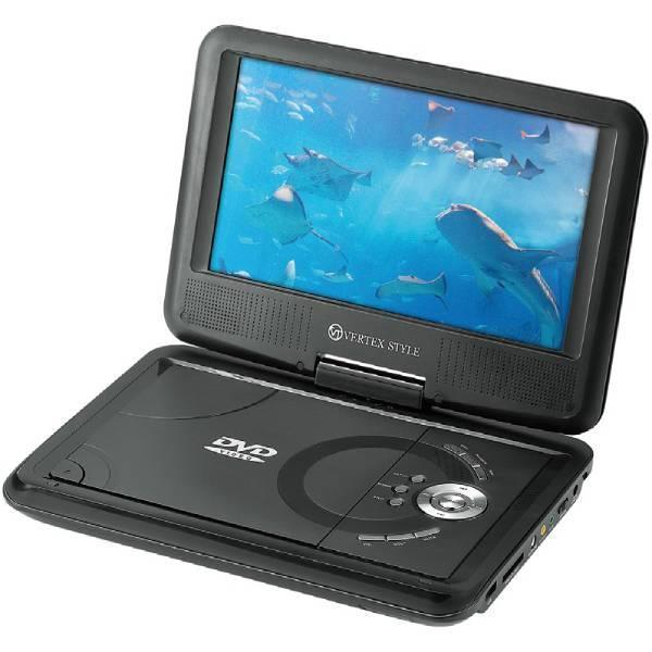 (未使用･未開封品)　VERTEX ヴァーテックス ポータブルDVDプレーヤー ブラック PDVD-V092BK v1yptgt VERTEX STYLE（ヴァーテックススタイル） VERTEX ポータブルDVD