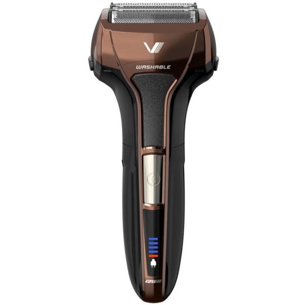 IZUMI　電気シェーバー ソリッドモデル ［5枚刃］ ブラウン　IZF-V553W-T