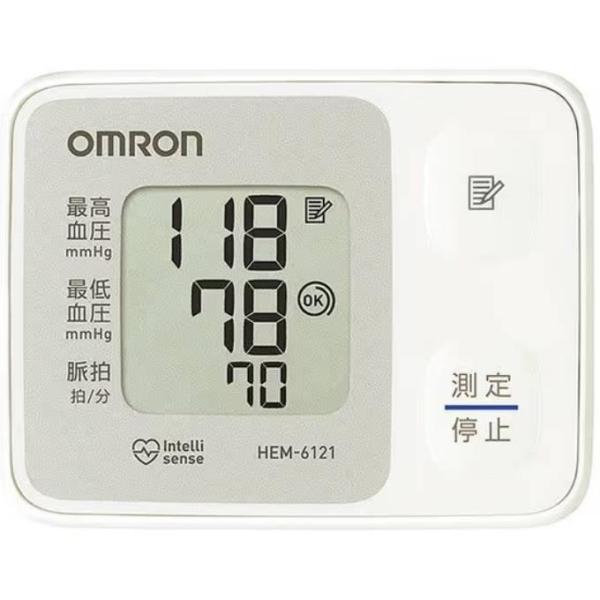 オムロン　デジタル自動血圧計 手首式　HEM-6121【あすつく】【送料無料】