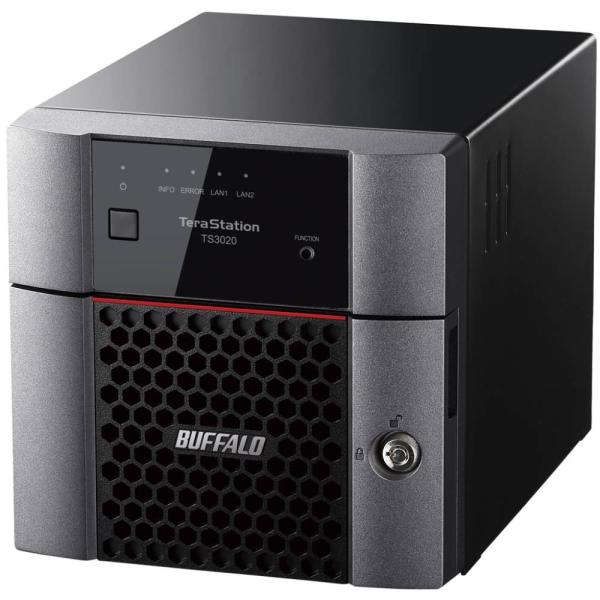 外付けハードディスク・ドライブ BUFFALO TeraStation TS3220 2TBNAS BUFFALO（バッファロー） BUFFALO NAS専用HDD搭載 法人向けNAS 2