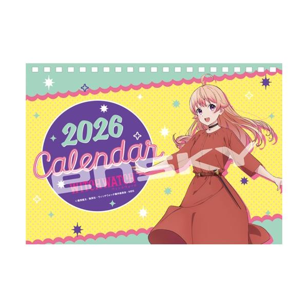 ウィッチウォッチ　当選品　アクリル万年カレンダー ウィッチウォッチ 当選品 アクリル万年カレンダー ウィッチウォッチ