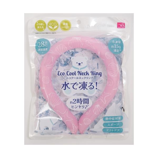 水で凍る首元ひんやり冷却グッズ、くり返し使える、環境にもお財布にも優しい夏の必需品！定価 : 2178円JANコード : 4571414693011商品番号 : 4571414693011エコクール/ネックリング/クールリング/PCM/冷感...