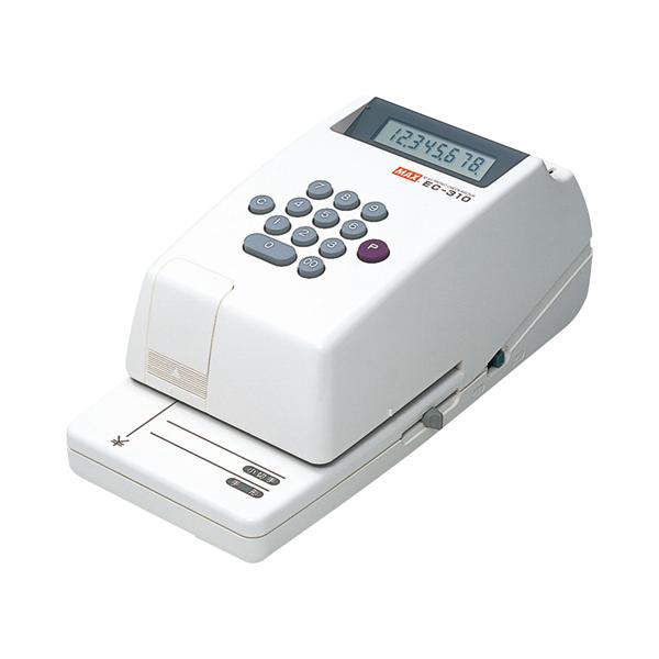 電子チェックライター EC-310 8桁 (マックス) マックス【メーカー直送品】