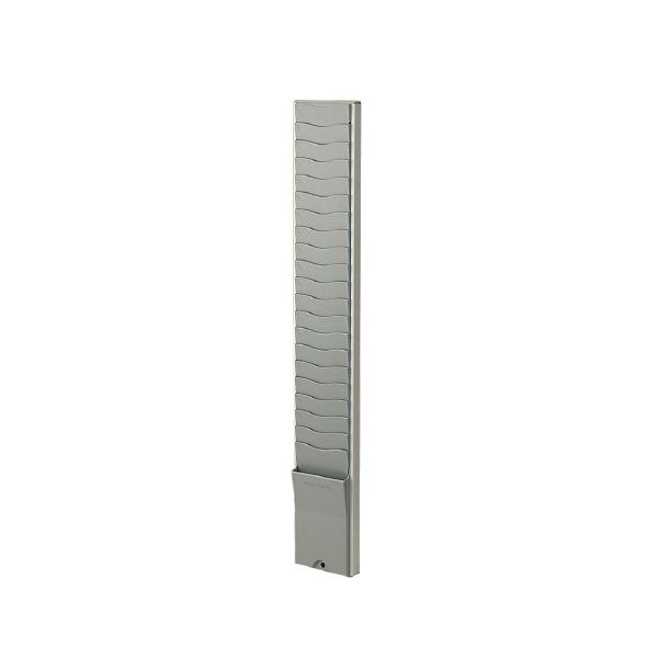 カードラック 20人用 105×40×700mm (ニッポー) ニッポー【メーカー直送品】