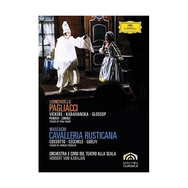 DVD/ヘルベルト・フォン・カラヤン/マスカーニ:歌劇(カヴァレリア・ルスティカーナ) レオンカヴァッロ:歌劇(道化師) (初回生産限定盤)