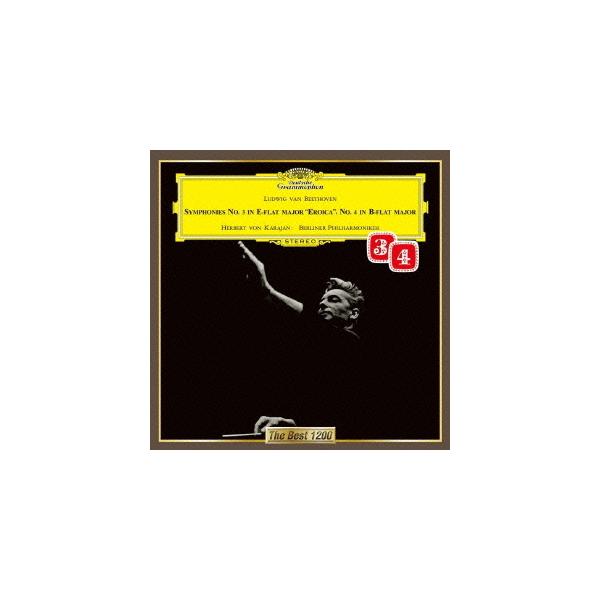 CD/ヘルベルト・フォン・カラヤン/ベートーヴェン:交響曲第3番(英雄)・第4番