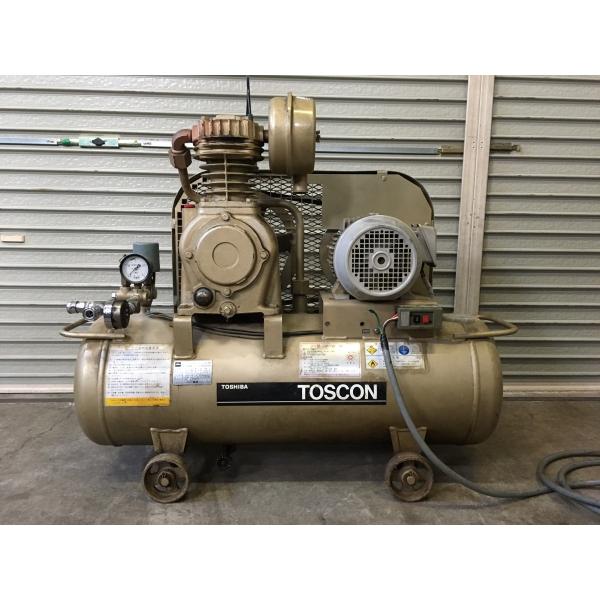 TOSHIBA 東芝トスコン 中古機 給油式レシプロコンプレッサー TOSHIBA 東芝トスコン 中古機 給油式レシプロコンプレッサー