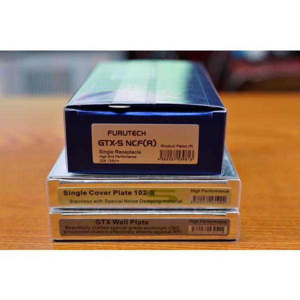 FURUTECH フルテック GTX-S NCF(R)/102-S/GTX Wall Plate 各1個セット 【在庫有】