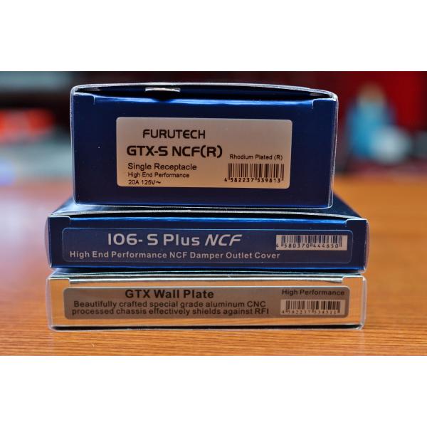 FURUTECH フルテック GTX-S NCF(R)/106-S Plus NCF/Plate 各1個セット  【在庫有】