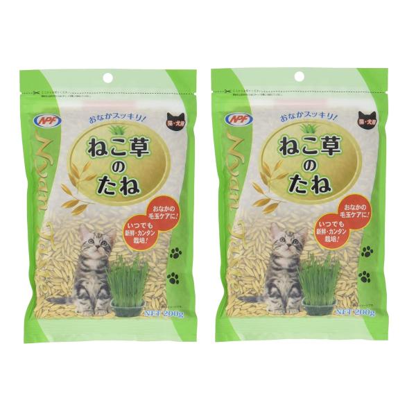他サイト： 【2個】ナチュラルペットフーズ NyanTaste ねこ草のたね 200gの商品画像