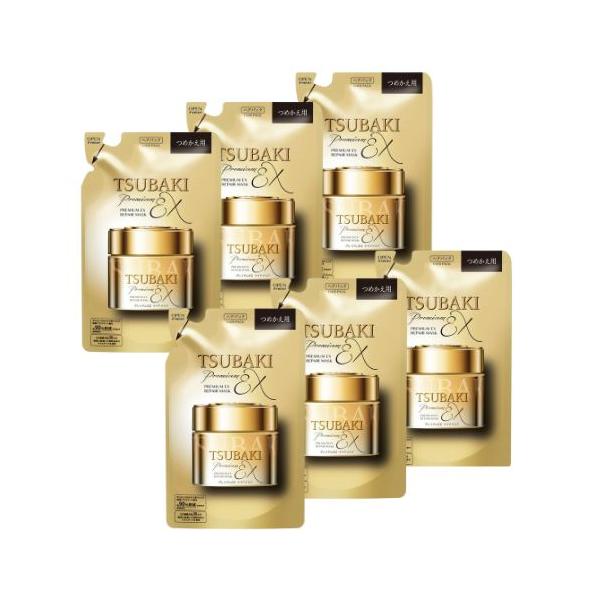 6個】ファイントゥデイ TSUBAKI プレミアムEX リペアマスク ヘアパック