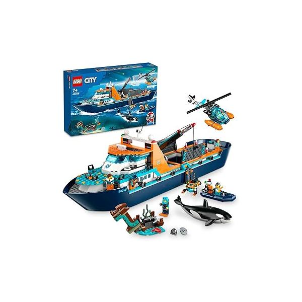 レゴ(LEGO) シティ 北極探検船 60368 : オンラインショップエフビック 