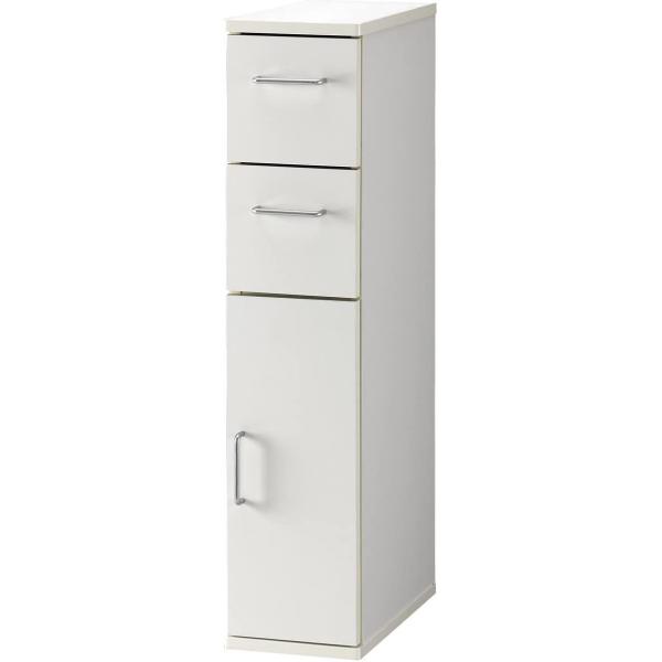 ●わずかな隙間を有効利用出来ます。キッチンや洗面所のデッドスペースにぴったりフィット。下部収納スペースには2Lペットボトルが幅20サイズ：4本収納可能。扉内は隠して置きたい小物類をすっきり収納出来ます。スレンダーシリーズ同サイズのストッカー...