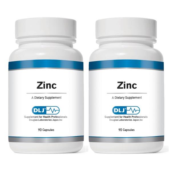 ２個セット ZINC ジンク(亜鉛) 90粒 ダグラスジャパン DLJ