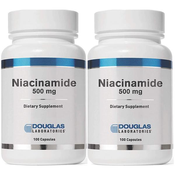 ダグラスラボラトリーズ ナイアシンアミド 500mg 100カプセルX２個セット Niacinamide