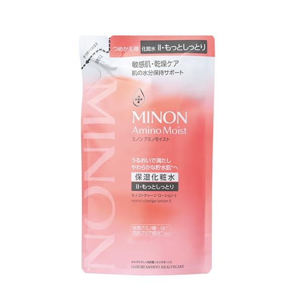 他サイト： ミノン アミノモイスト モイストチャージ ローション II もっとしっとりタイプ詰替 130mLの商品画像