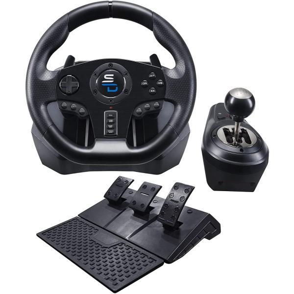 RWAのハンドルコントローラー(ペダル付き) 株式会社 HORI | ワイヤレスレーシングホイールエイペックス for