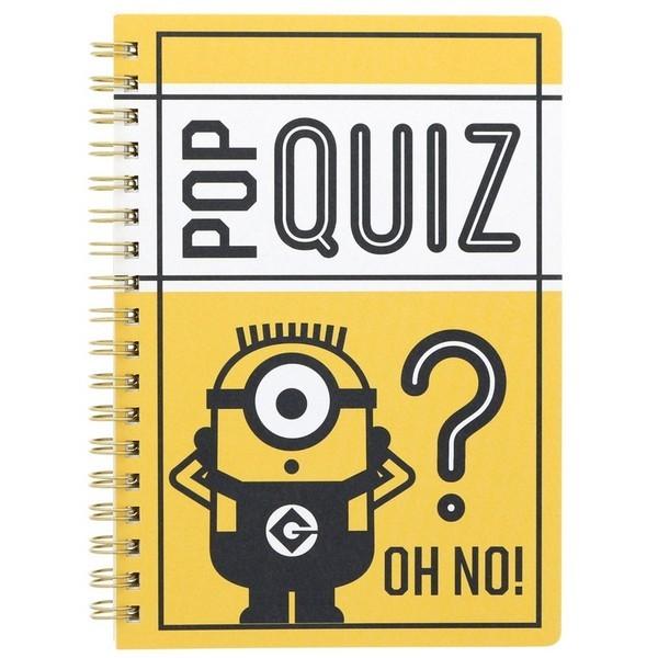 ミニオン リングノート Wリングノート B6 ノート Quiz Mini R Note Q Online Shop 海風 通販 Yahoo ショッピング