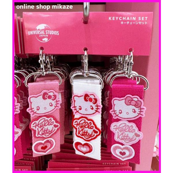 USJ ハローキティ キーチェーン 3個セット お土産 グッズ お菓子 USJ ハローキティ キーチェーン 3個セット お土産 グッズ お菓子