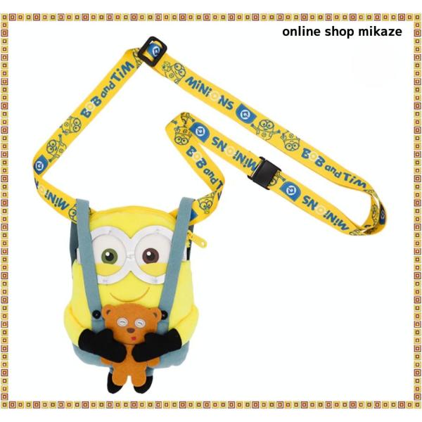USJ ミニオン ぬいぐるみパスケース ボブ&ティム お土産 グッズ ユニバ
