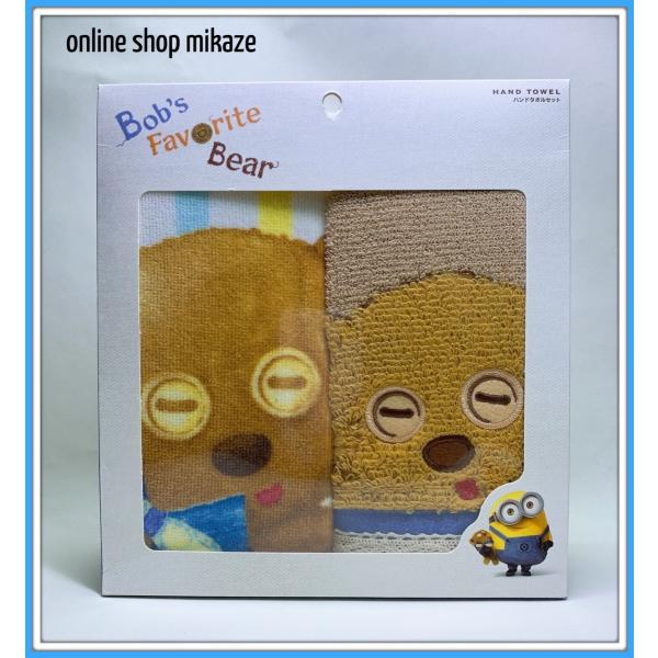 ☆新品未開封☆ミニオン ボブ ティム ミラータオルポーチピアス