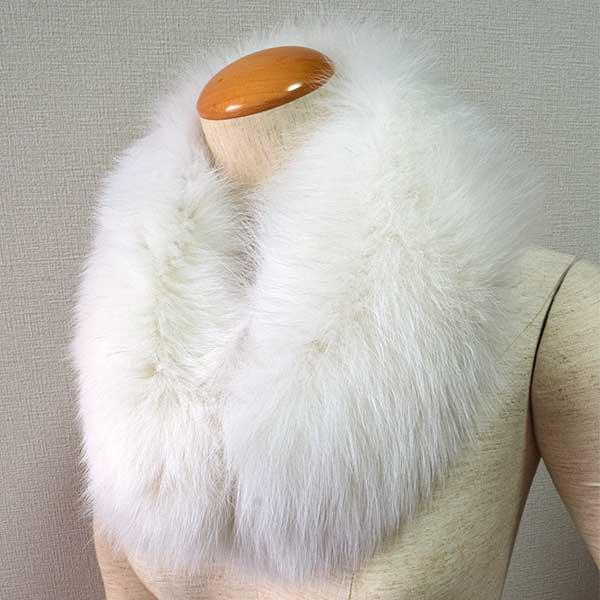 シャドーフォックス カラー ヘチマ衿 新品 未使用品 箱入り ONLY fur