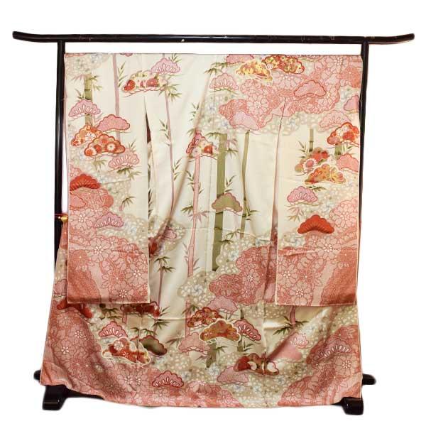 振袖仮絵ば、2日間だけ大特価正絹新品汚れ傷無し定価32000円を12000を 楽天市場】振袖 成人式 お仕立て上がり 絞り風 赤 黒 古典柄 本振袖