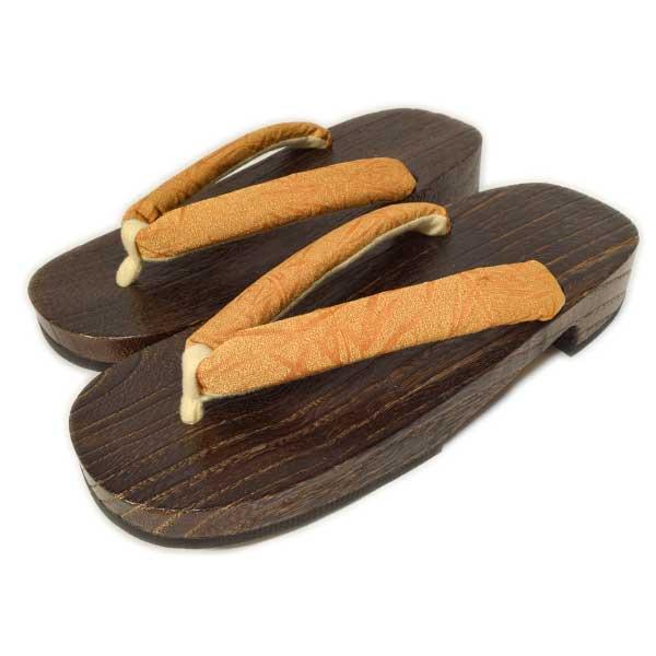 桐　下駄　LLサイズ　26.5cm滑り止め　ゴム付き26.5cm つま先2cm かかと3.5cm 幅9.5cm対象　26〜27cmの方