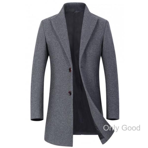 チェスターコート メンズ トレンチコート ロング丈 アウター 秋 冬