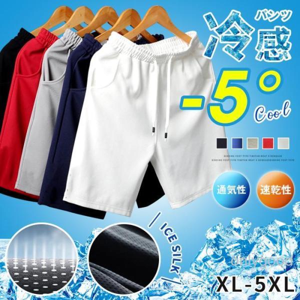 ショートパンツ メンズ ハーフパンツ ボトムス 接触冷感 メッシュ ビーチパンツ スポーツウェア ランニング 速乾 夏 涼しい 無地 父の日 プレゼント 敬老の日
