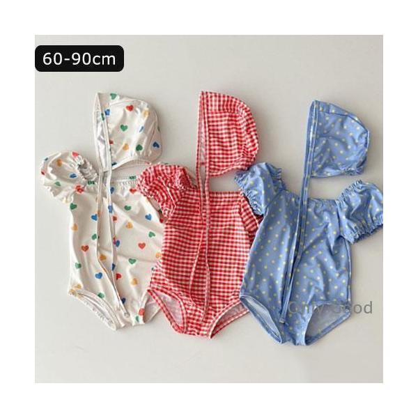 紫外線からお肌を守る！ママも安心でHAPPY♪お子様のデリケートな素肌を日焼けからばっちりガード◎ しっかりとした伸縮性のある生地と丁寧な縫製で、元気に動きまわるお子様にも安心！ワンピース風水着、お腹を冷やさない！たくさん動いて、たくさん遊...