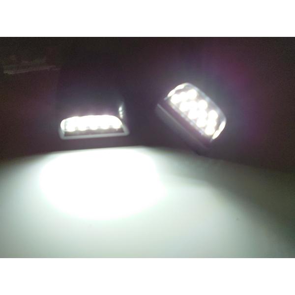 ♪ 激白光！ ＧＭＣ　ユーコン　2000y~2006y　ＬＥＤナンバー灯　ライセンスランプ　交換式　2個1セット　