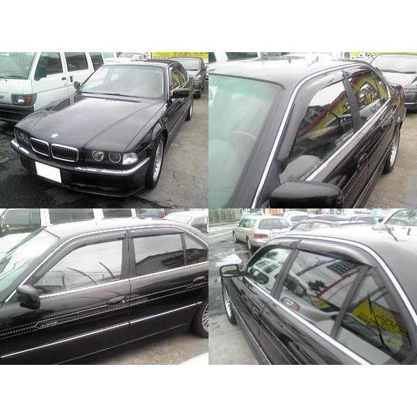 高品質♪ BMW ドアバイザー サイドバイザー E46 318i 320i 323i 325i 328i 330i 330xi セダン 3シリーズ Mスポーツ