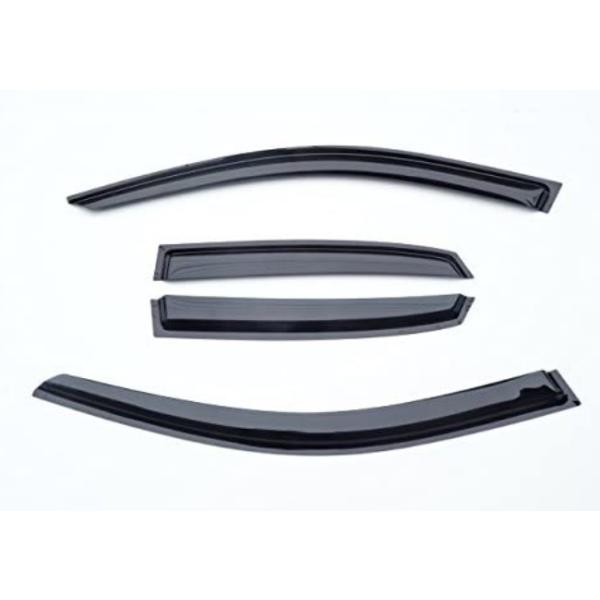 高品質♪ アウディ ドアバイザー サイドバイザー A4 B6 B7 1.8T 2.0 2.4 3.0 3.2FSI TSFI SE クワトロ Sライン アバント