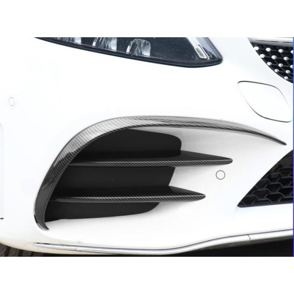 ベンツ CクラスW205 S205 C205 A205フロントダクトカバーフィン solltd2_w205dcbk-001vvv